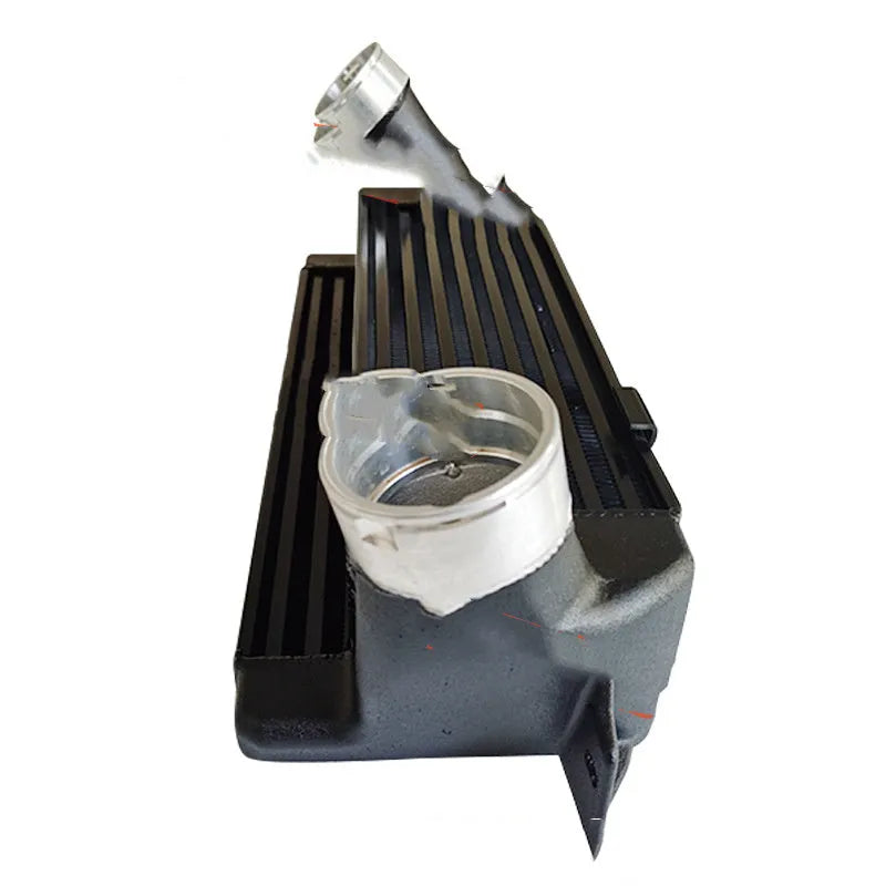 Black plastic modified intercooler AL-011 for BMW 135i 335i Z4 direct fit