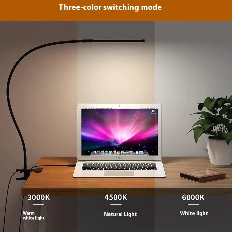 100 LED USB powered reading lamp, 26cm height, modern simple style, for desk or bedside use