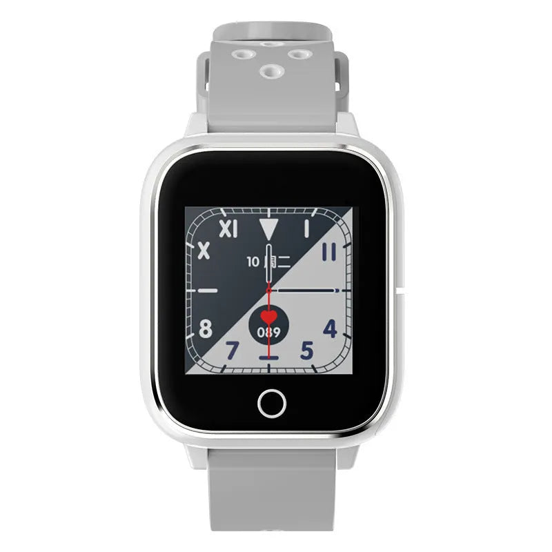 M6 smart call watch with TWS headset on a sporty silicone strap, showing the 1.3-inch touch screen.