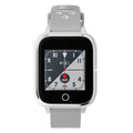 M6 smart call watch with TWS headset on a sporty silicone strap, showing the 1.3-inch touch screen.