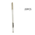 Touchnew black hand-painted highlight pen with 0.8mm tip in golden, silver and white ink colours