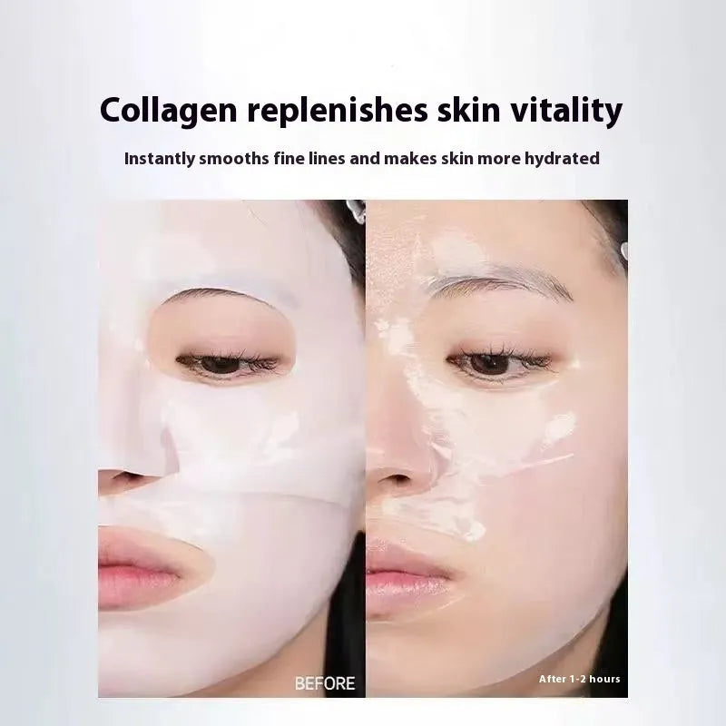 Box of five HANJILIAN collagen facial masks for autumn and winter moisturising