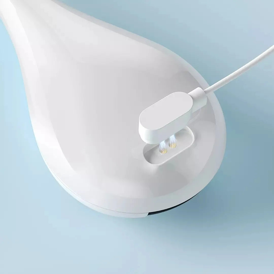 White dental mirror endoscope camera with 1080P HD video, Bluetooth connectivity, and 8 LED lights
