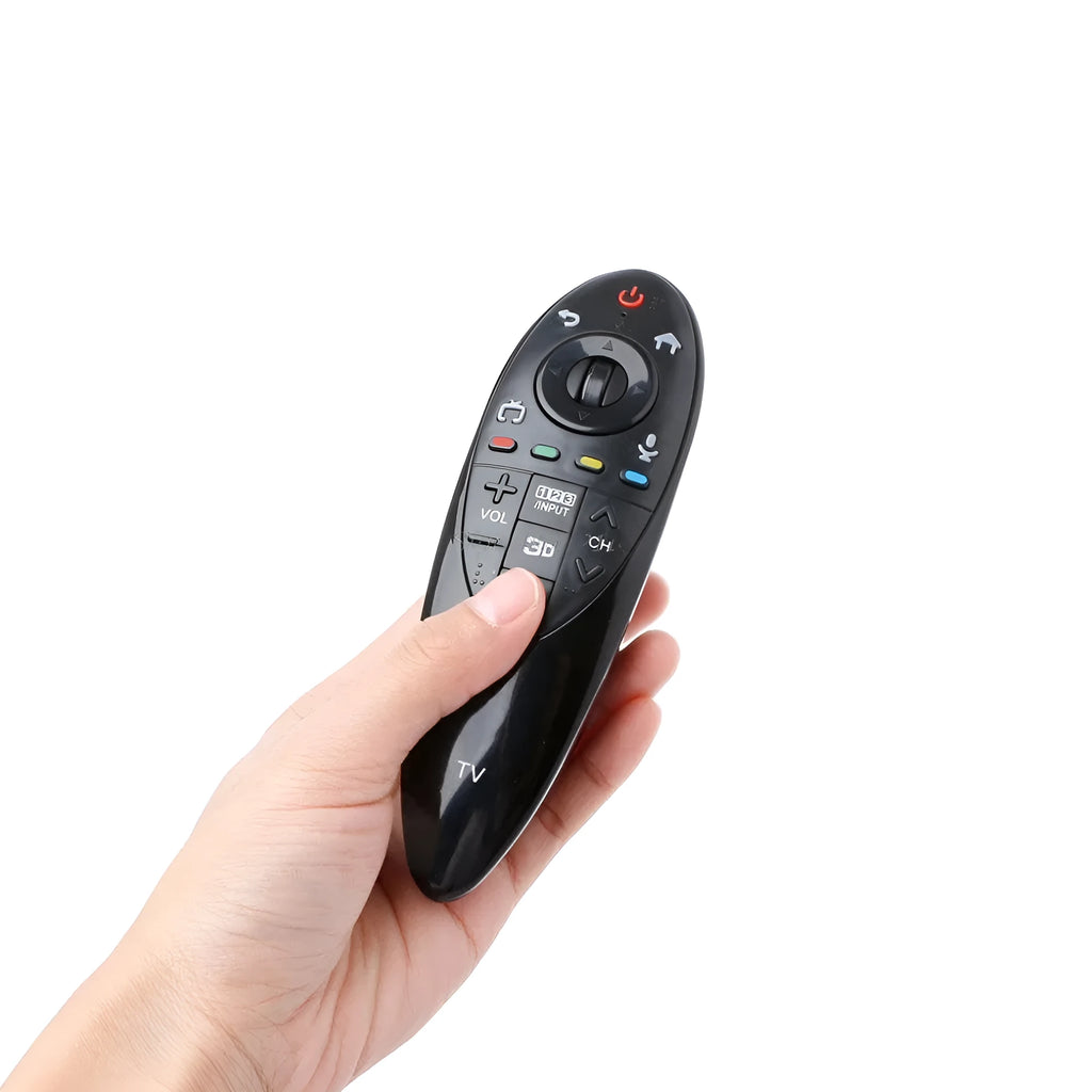 Black LG AN-MR500G replacement TV remote control on white background.