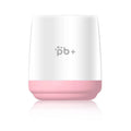 Pet footbath foot cleansing cup in Cherry Pink with soft silicone brushes for cleaning dog or cat paws