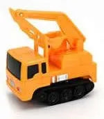 Mini magic pen inductive tank car toy with optical sensor follows drawn line on white paper