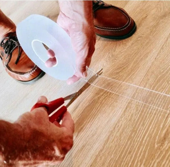 Multi-functional nano magic tape strong adsorption adhesive in 30mm width for car home storage