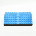 EVA fitness training pad 30x30x10cm in blue for waist and abdomen core exercises