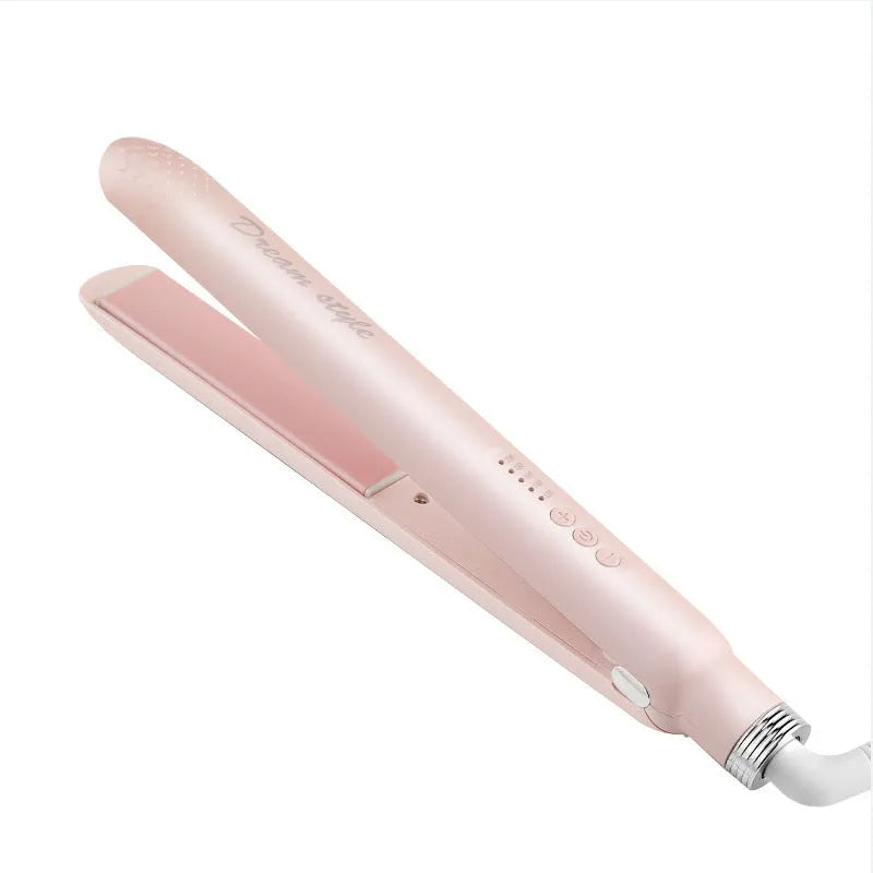 Electric hair curler with tourmaline ceramic barrel for big wave styling in white option