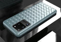 Woven TPU back cover case for Samsung S20, S20plus, S20 ultra, Note10, Note10pro in pure colour finish