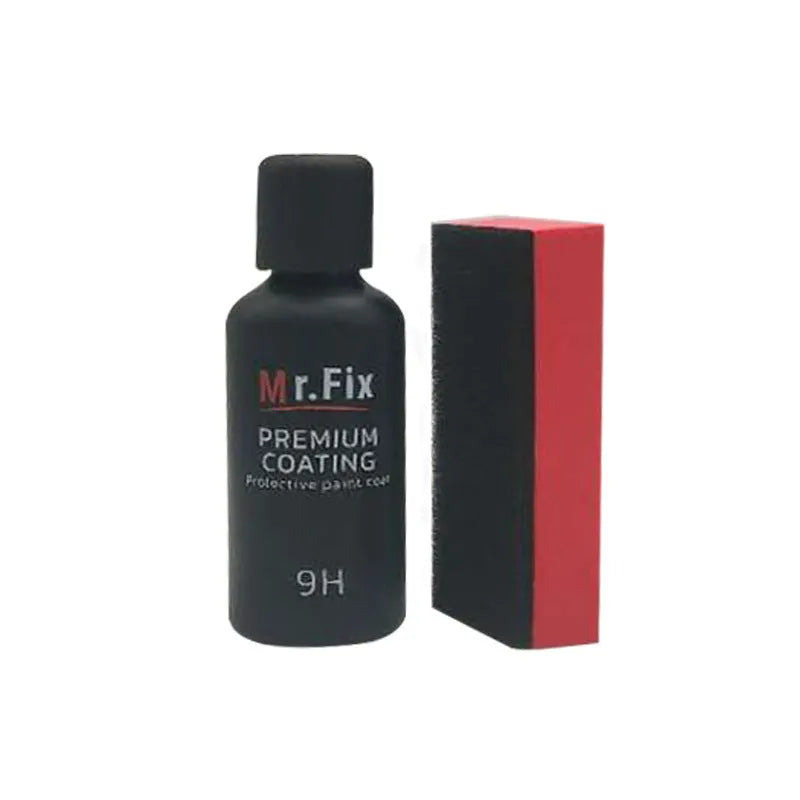 MR.FIX 9H nano ceramic crystal plating agent glass coating solution 50ml black bottle for automotive paint and headlights