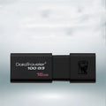 Black ABS plastic dual-use USB flash drive with sliding cover for phone and computer file transfer