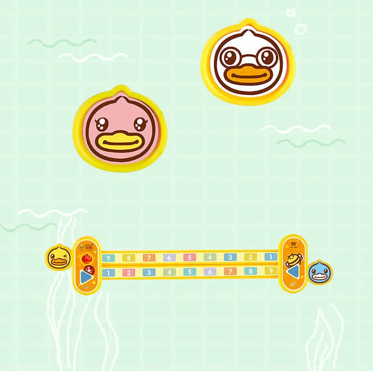 Yellow plastic children's digital resolution ruler with cartoon graphics measuring 24.5 cm long