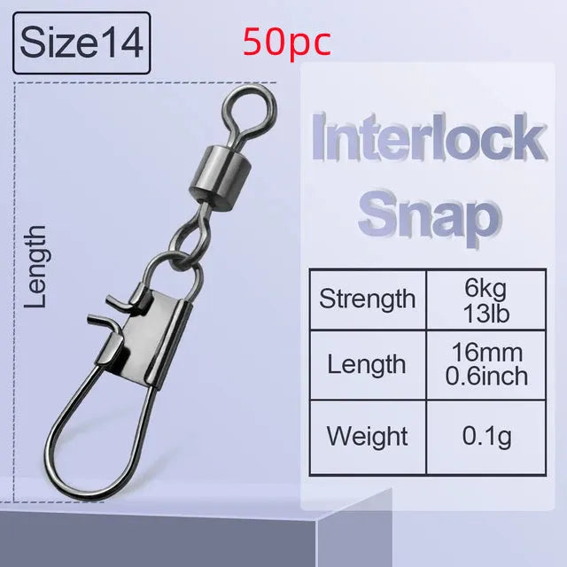Black nickel 8-shaped ring quick connector for lure fishing with copper and stainless steel construction