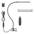 100 LED USB powered reading lamp, 26cm height, modern simple style, for desk or bedside use