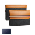 Huawei non-woven fabric tablet case with zipper pocket, standard size, neutral colour