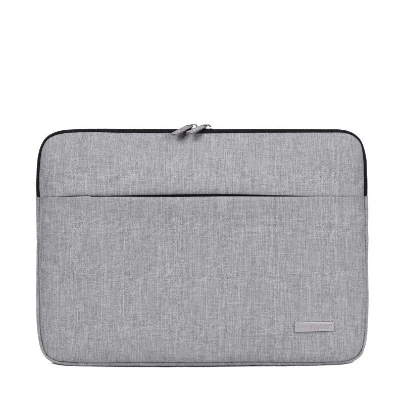 High-grade polyester water-repellent computer liner bag for 15.6 inch laptop in dark grey