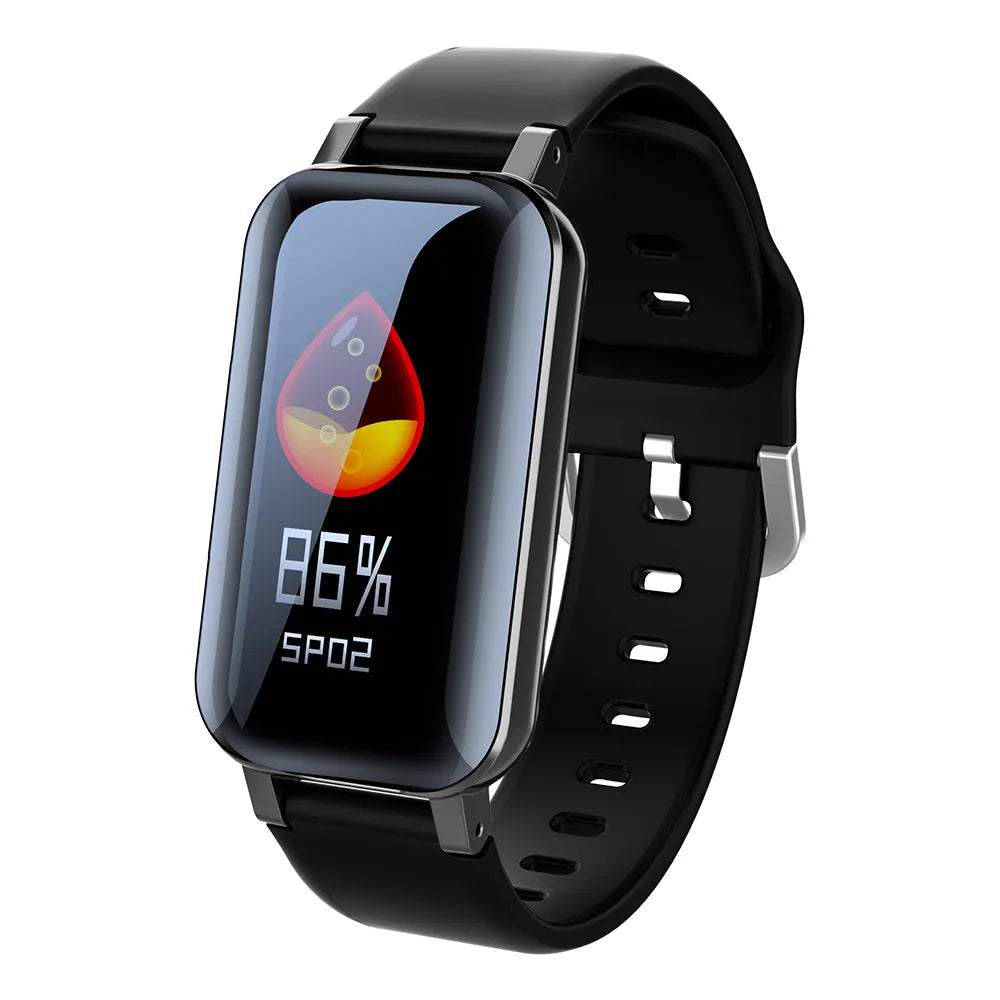 Call Bracelet wireless fitness tracker in black, blue or coffee colour with heart rate monitor