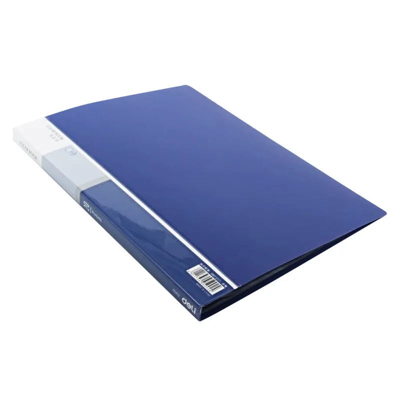A4 plastic information book folder, model Information Book, available in 20 to 100 page options.
