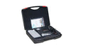 GG-JS-18 car jump starter with battery clamps, 4-in-1 cable, and laptop connectors in retail tool case