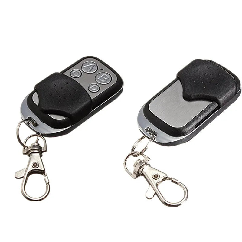 Wireless magnetic door sensor in black ABS plastic for 315MHz and 433MHz alarm systems