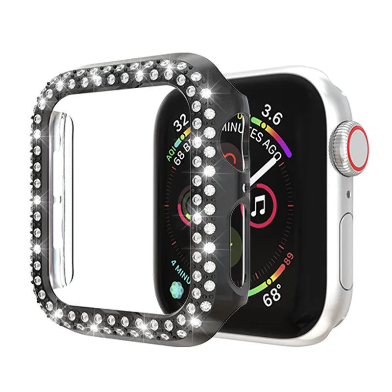 Polycarbonate protective case for Apple Watch in multiple colours and sizes