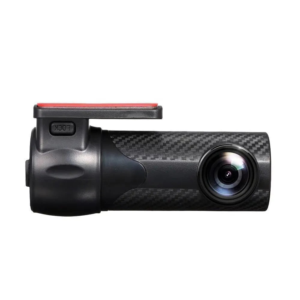 Mini 1080p dash cam with 170-degree wide angle lens, black standard model
