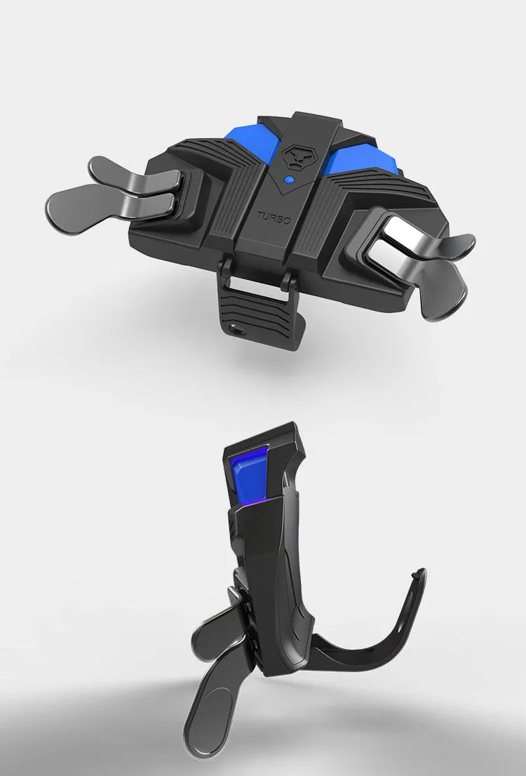 PS4 gamepad back button attachment with 3-metre black cable connected to a PS4 controller
