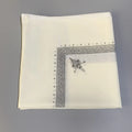 Printed square polyester scarf in multiple colour options measuring 138x138cm