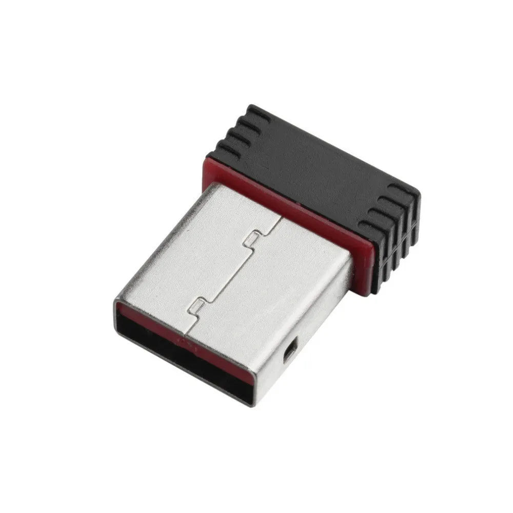 Mini USB wireless network card with RTL8188 chip, 150Mbps, built-in antenna