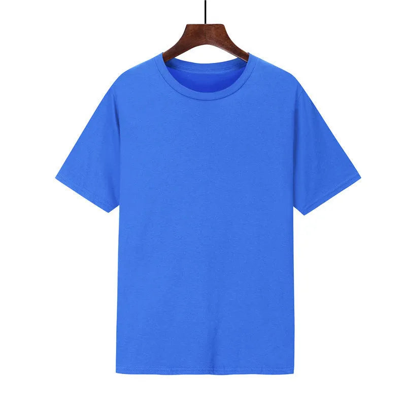 Men's cotton T-shirt in multiple colours with loose fit and short sleeves