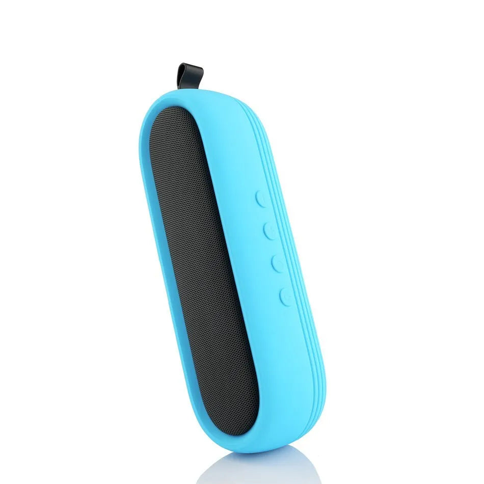 Wireless Bluetooth speaker dual speaker IP65 waterproof portable 2600mAh battery 8 hours playtime black colour