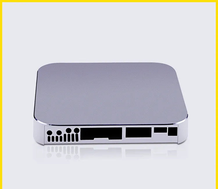 All aluminium alloy mini chassis vertical HTPC case 19.9cm in black