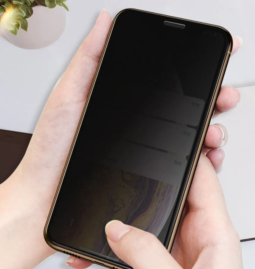 Samsung Galaxy tempered glass screen protector with full coverage and anti-fingerprint surface