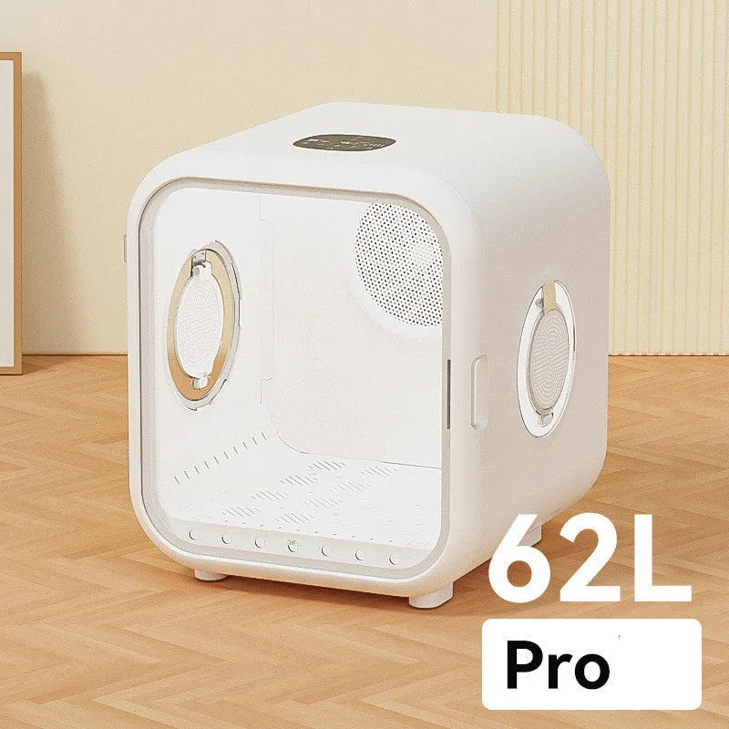 Pet intelligent drying box fully automatic non-boom style with 50L capacity and spiral heating wire for home use