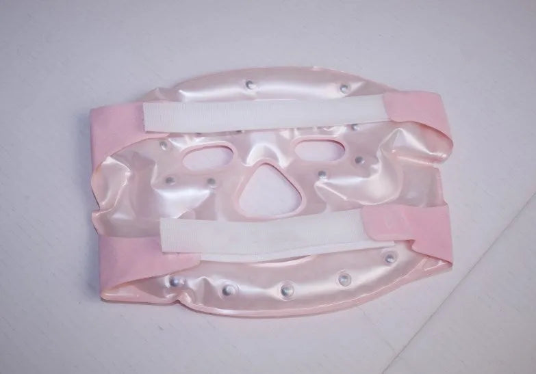 Beauty moisturising whitening face mask with tourmaline ion light wave composite wafer for facial skin firming and rejuvenation