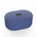 Silicone protective back cover for Bluetooth headset in black, 64x42x30mm with 1.2mm thickness
