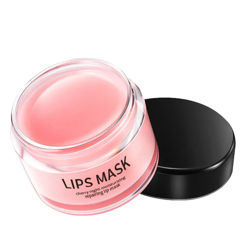 Boxed lip mask skincare product for moisturising and nourishing dry lips.