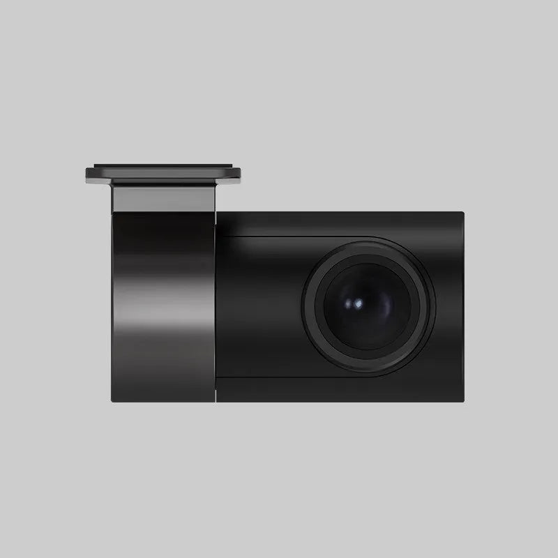 Midrive FC01 4K HD rear camera in car, black colour, with static sticker and adhesive for mounting