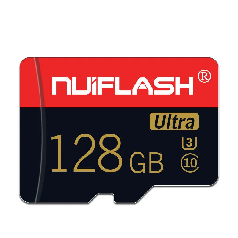 Class 10 TF memory card for car driving recorder, 15mm x 11mm x 1mm, with write protection switch