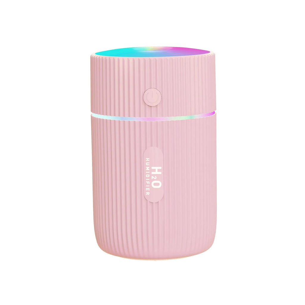 USB portable essential oil diffuser in multiple colours with 300ml capacity and compact design