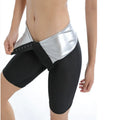 Women's high-waisted belly fitness pants in milk silk and polyester, sizes S to 3XL