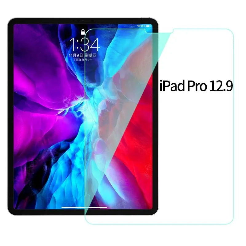 Anti-blue light tempered glass screen protector for iPad Pro and iPad Mini with explosion-proof and anti-fingerprint coating