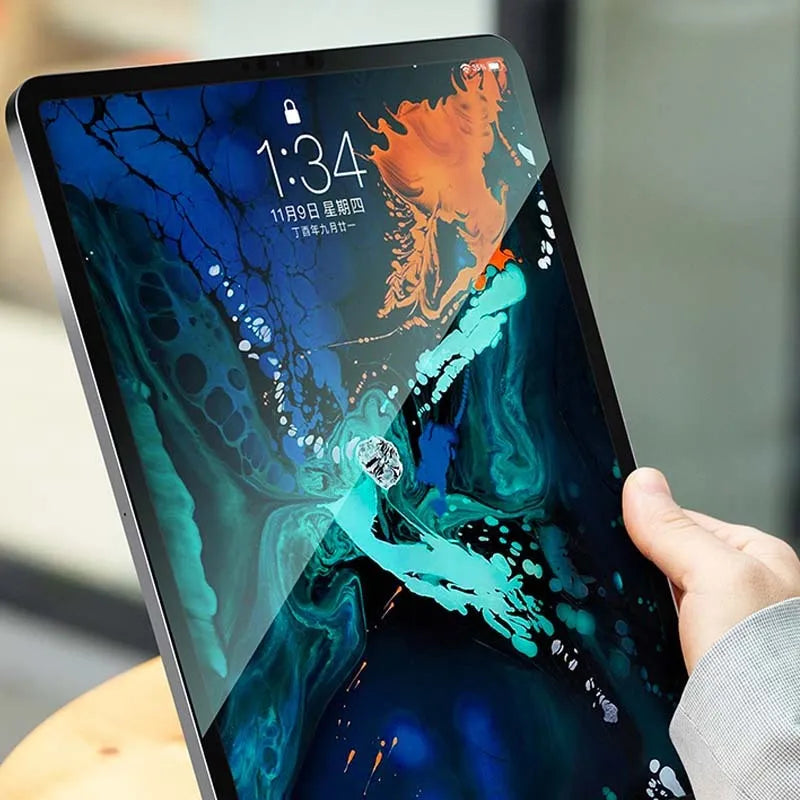Anti-blue light tempered glass screen protector for iPad Pro and iPad Mini with explosion-proof and anti-fingerprint coating