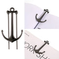 Creative metal bookmark page folder in silver with Japanese-style design, compact size 1.78 x 6.6 cm