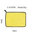 Nano fibre pet absorbent towel in pink, purple, yellow, multi-size options, soft and reversible