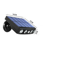 Induction security wall lamp for outdoor garden installation with motion sensor