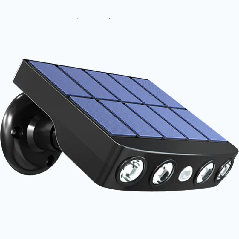 Induction security wall lamp for outdoor garden installation with motion sensor
