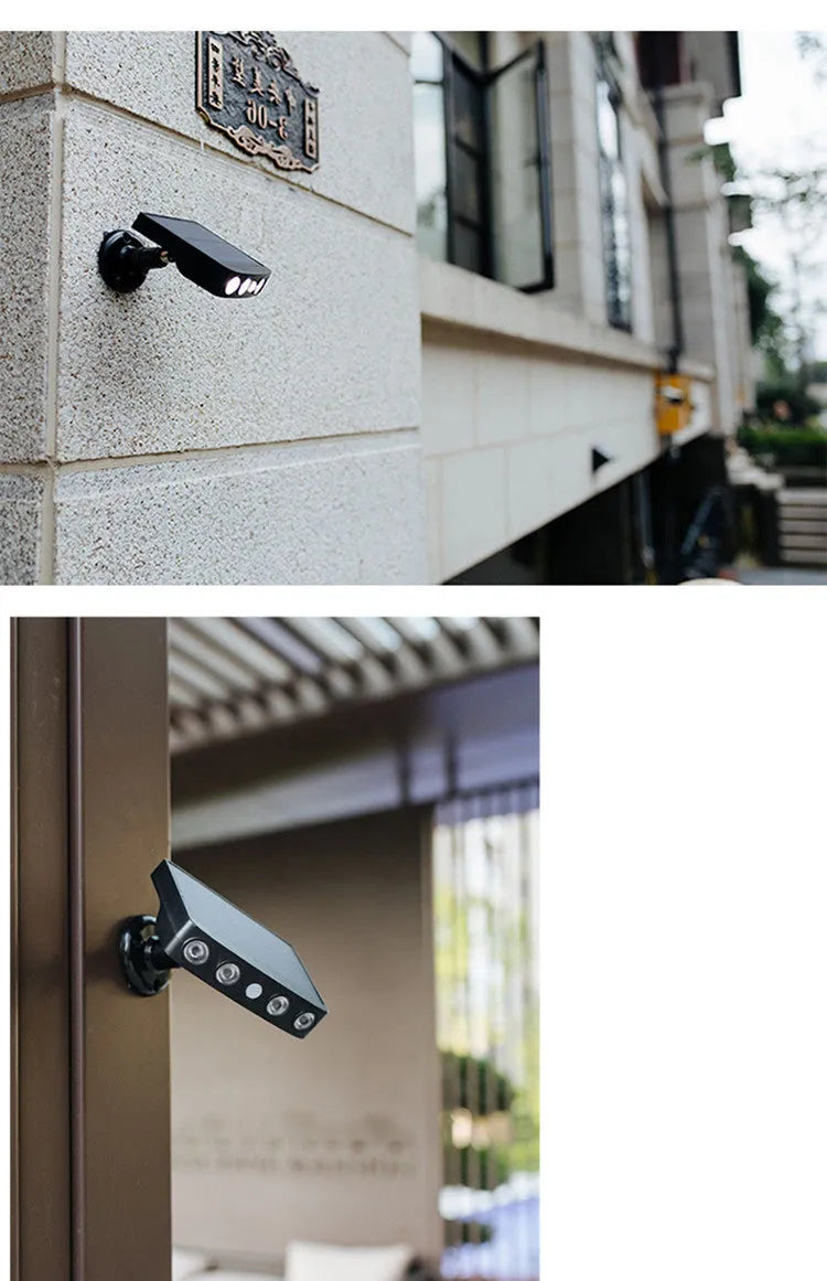 Induction security wall lamp for outdoor garden installation with motion sensor