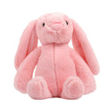 Creative cute lop-eared rabbit plush toy 30 cm short plush PP cotton filling grey colour